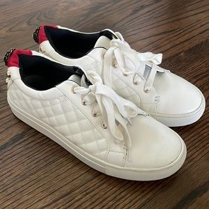 Kurt Geiger London Ludo Quilted Leather Low Top Sneakers